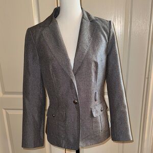 Gray Women's Blazer - Size 8